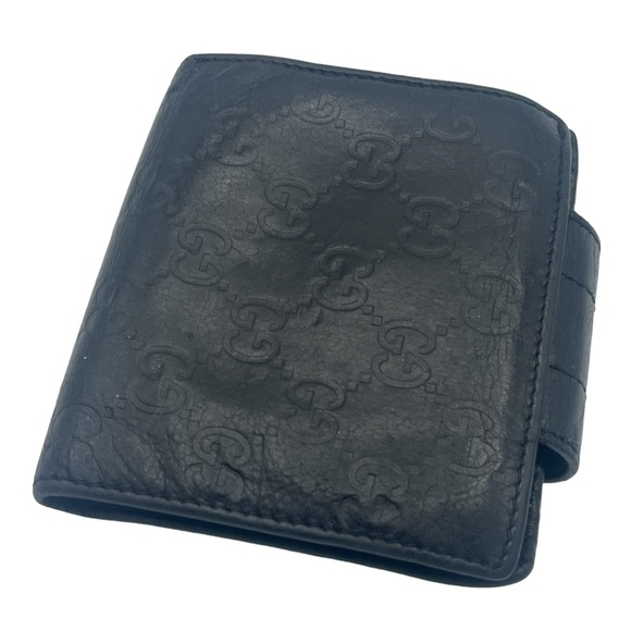 GUCCI Guccissima monogrammed bifold wallet or Mini Crossbody - Picture 5 of 12